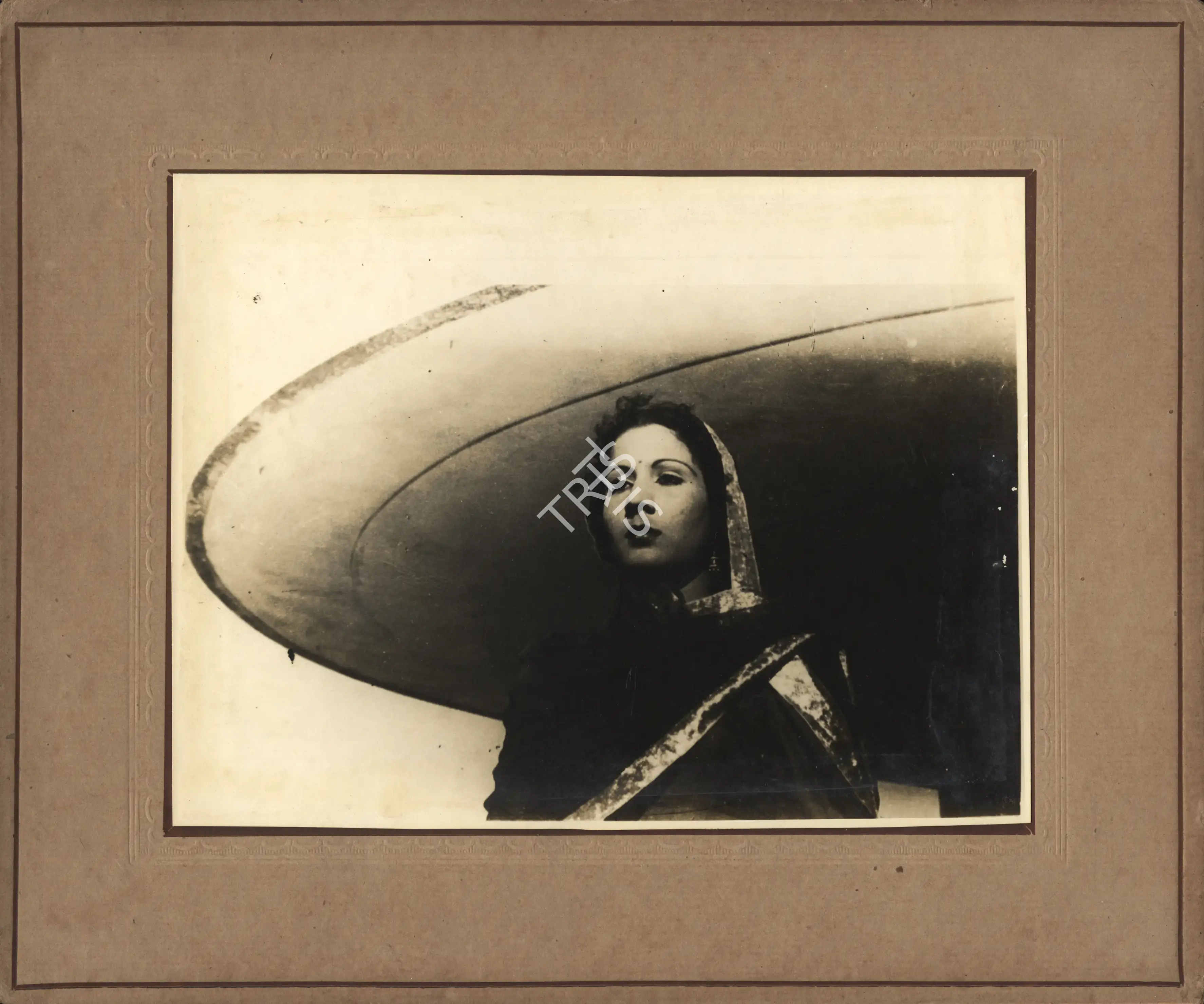 Keshav Talpade (Producer), Stunt King, 1944, Photographic Still Mounted on Lobby Card