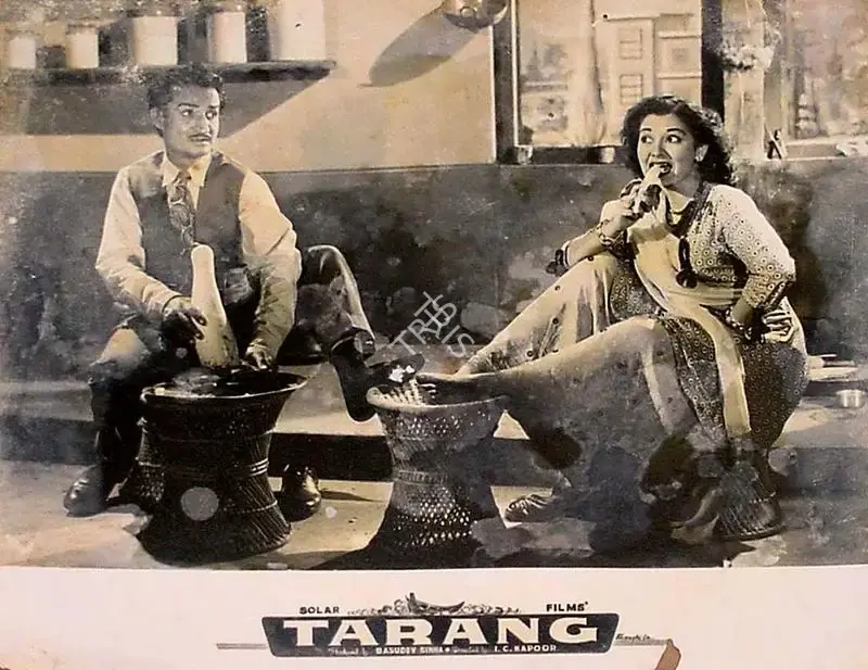 Basudev Sinha (Producer), Tarang, 1952, Lobby Card
