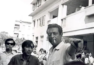 Nemai Ghosh (Still Photographer), Pratidwandi, 1970, Working Still