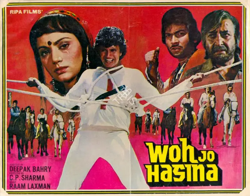 Chander P. Sharma (Producer), Woh Jo Hasina, 1983, Song-Synopsis Booklet