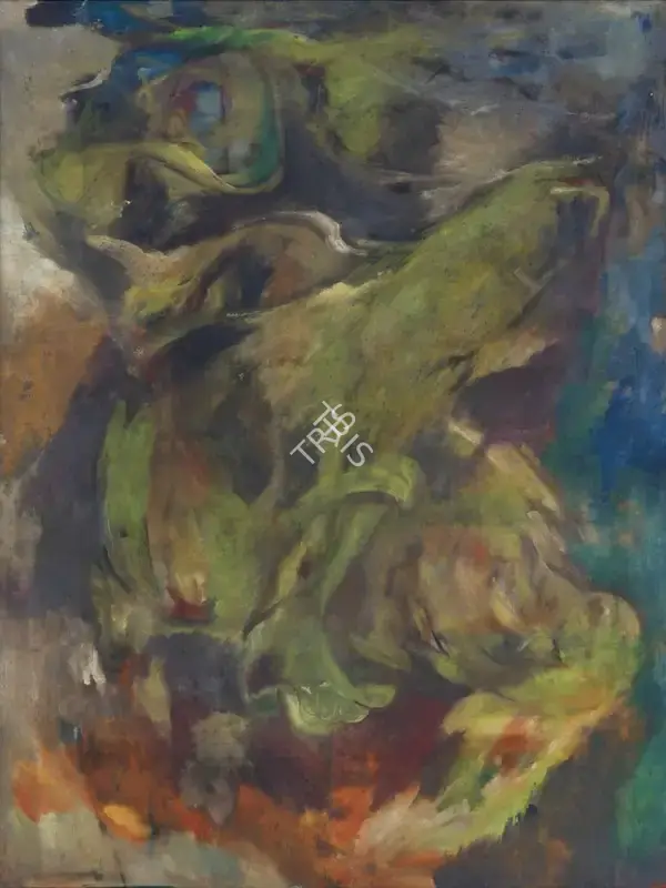 Krishen Khanna (Artist), Untitled, 1965, Painting