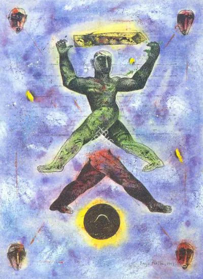 Baiju Parthan (Artist), Untitled, 1993, Painting