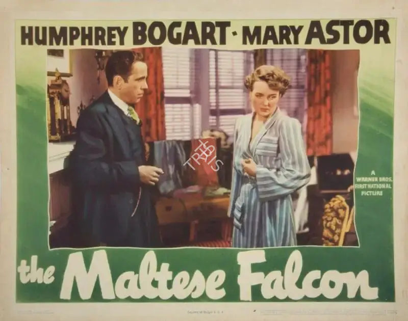 John Huston (Director), The Maltese Falcon, 1941, Lobby Card