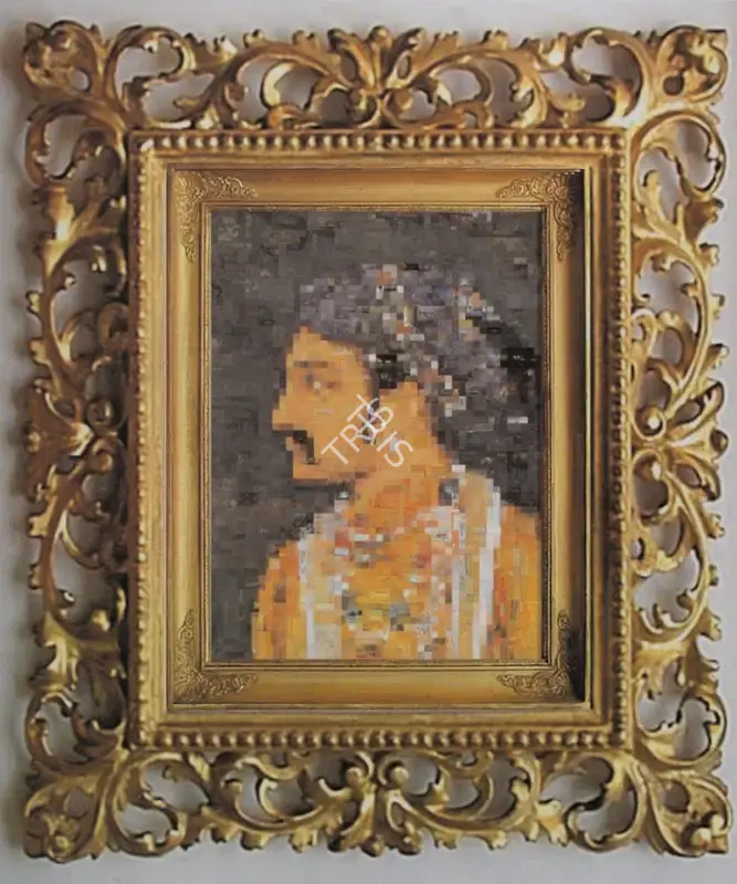 Rashid Rana (Artist), I Love Miniatures, 2004, Print