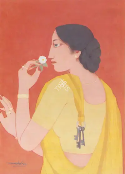 Lalu Prasad Shaw (Artist), Untitled, 1998, Painting