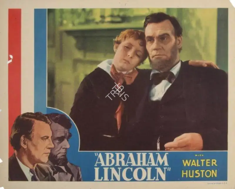 D.W. Griffith (Director), Abraham Lincoln, 1930, Lobby card