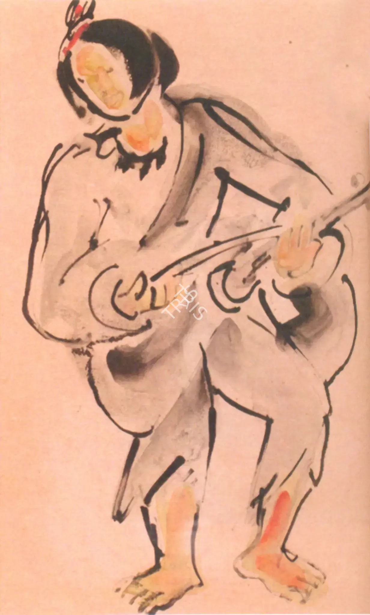 Ramkinkar Baij (Artist), The Musician, Painting