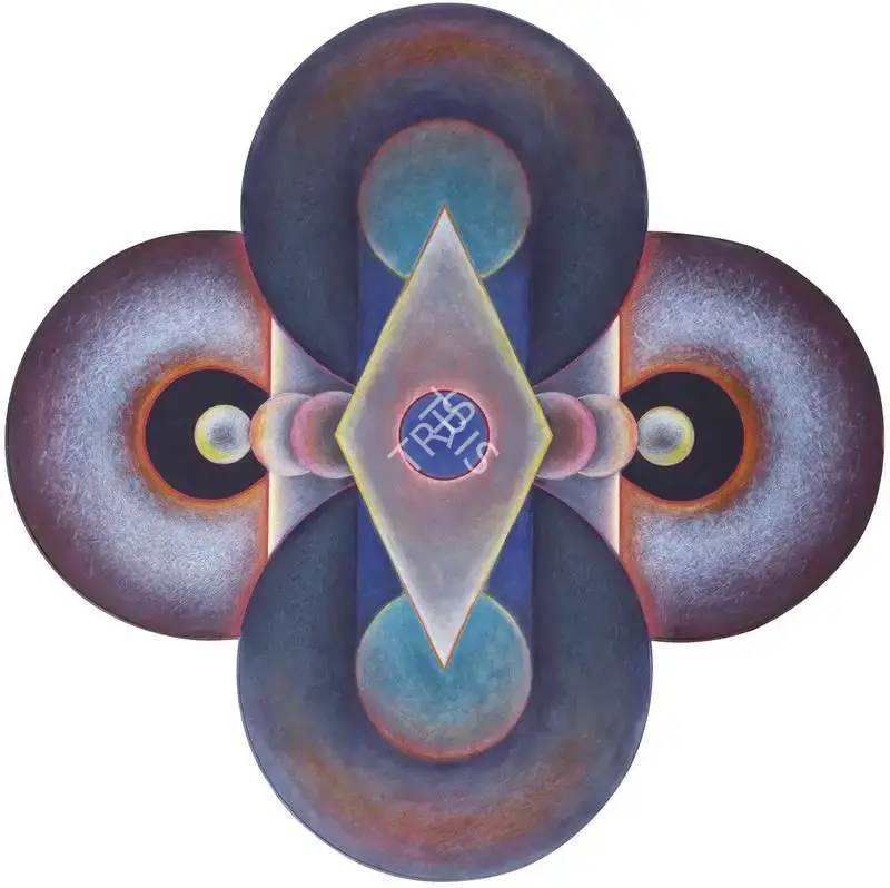 Mahirwan Mamtani (Artist), Centrovision 964, 1989, Painting