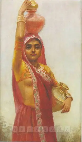 Raja Ravi Varma (Artist), Village Belle, Painting