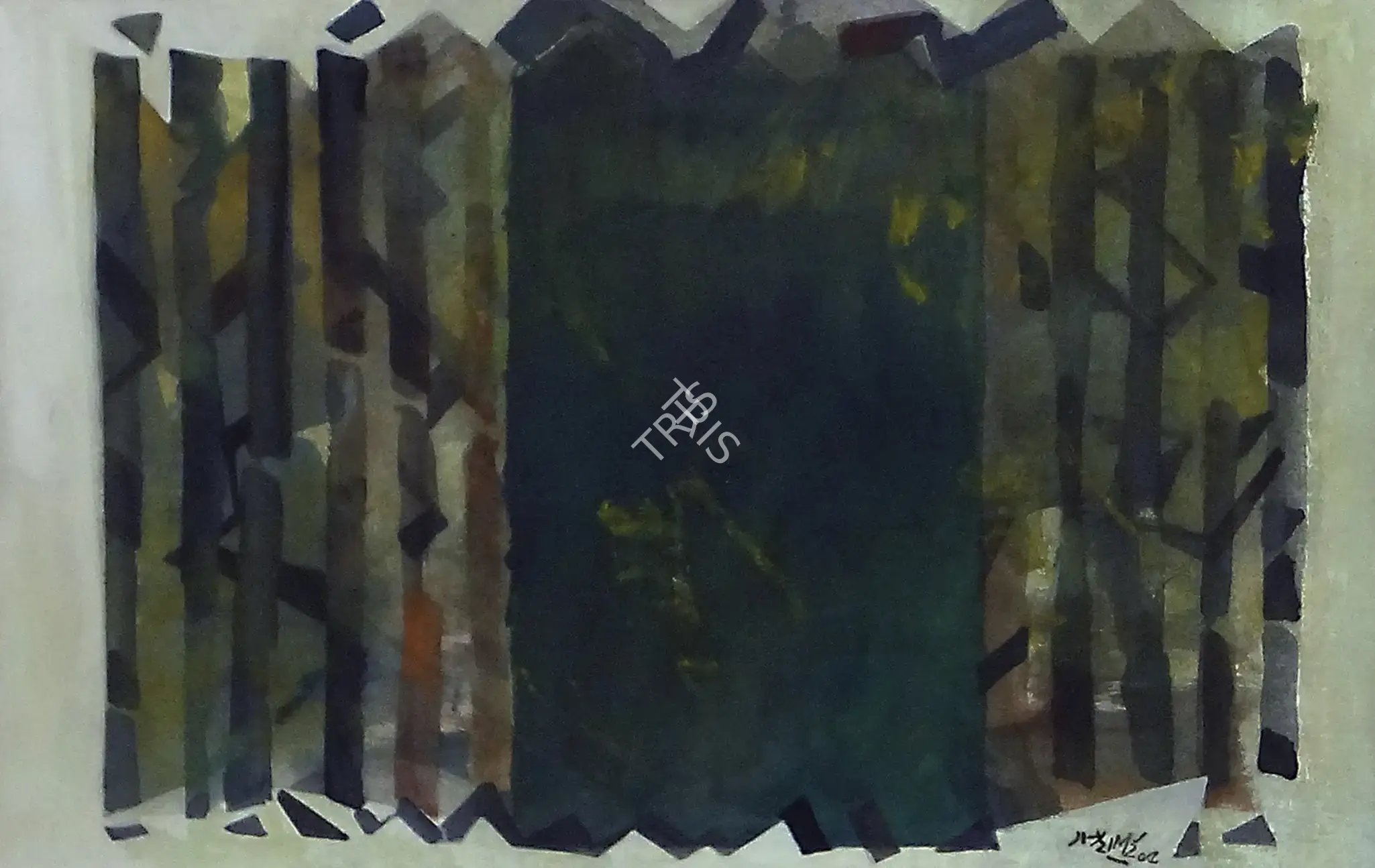 Ganesh Haloi (Artist), Untitled, 2005, Painting