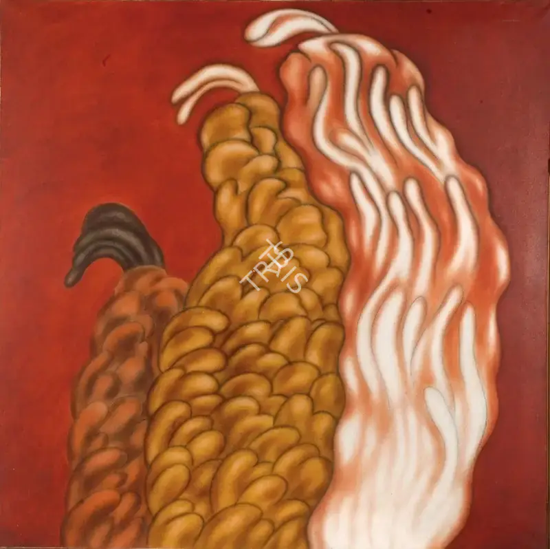 Shobha Broota (Artist), Forms Aspiring, 1983, Painting