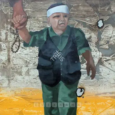 G.R. Iranna (Artist), Who I Am?, 2007, Painting