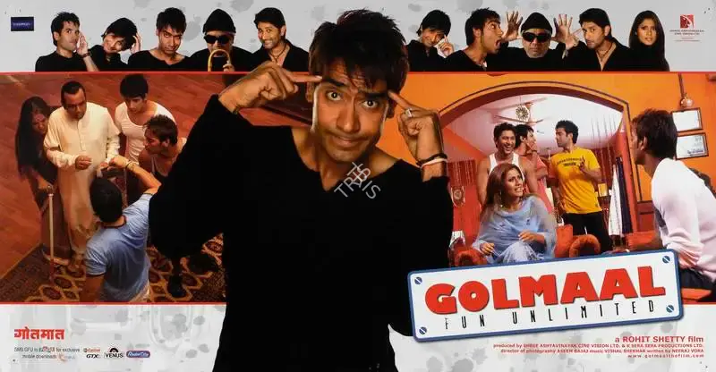 Dhilin Mehta (Producer), Golmaal, 2006, Lobby Card