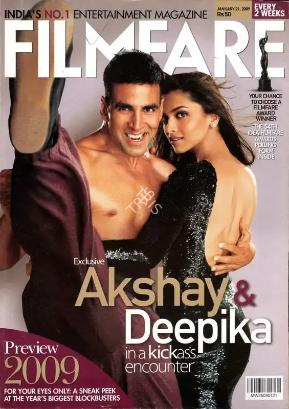 Jitesh Pillaai (Editor), Filmfare, 2009, Magazine