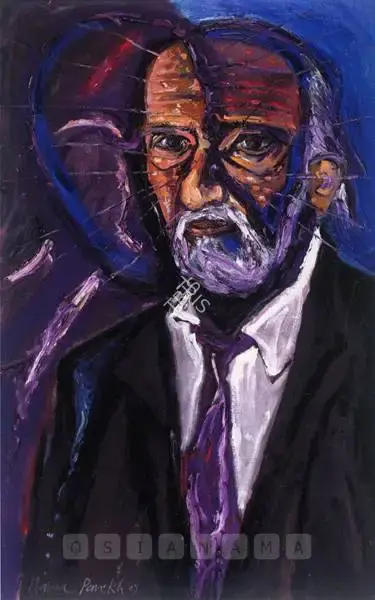 Manu Parekh (Artist), Gentleman FN, 2005, Painting