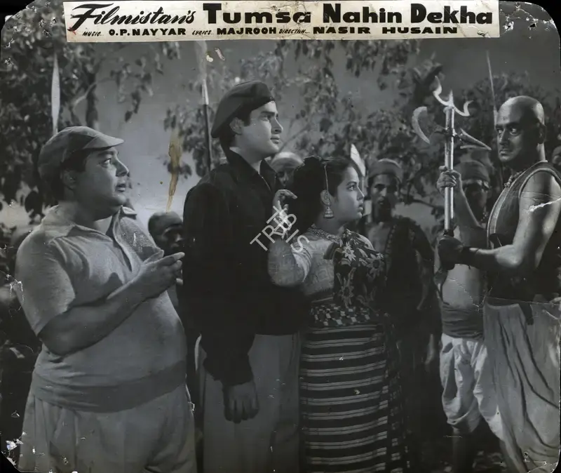 Nasir Husain (Director), Tumsa Nahin Dekha, 1957, Photographic Still