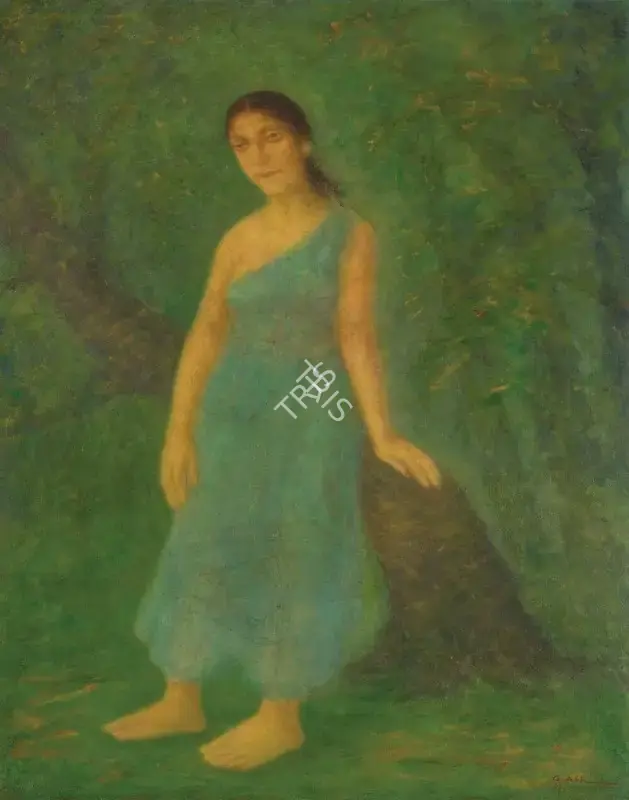 Gobardhan Ash (Artist), Untitled, 1992, Painting