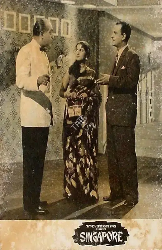 F.C. Mehra (Producer), Singapore, 1960, Lobby Card