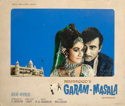 C. Mohan (Producer), Garam Masala, 1972, Showcard