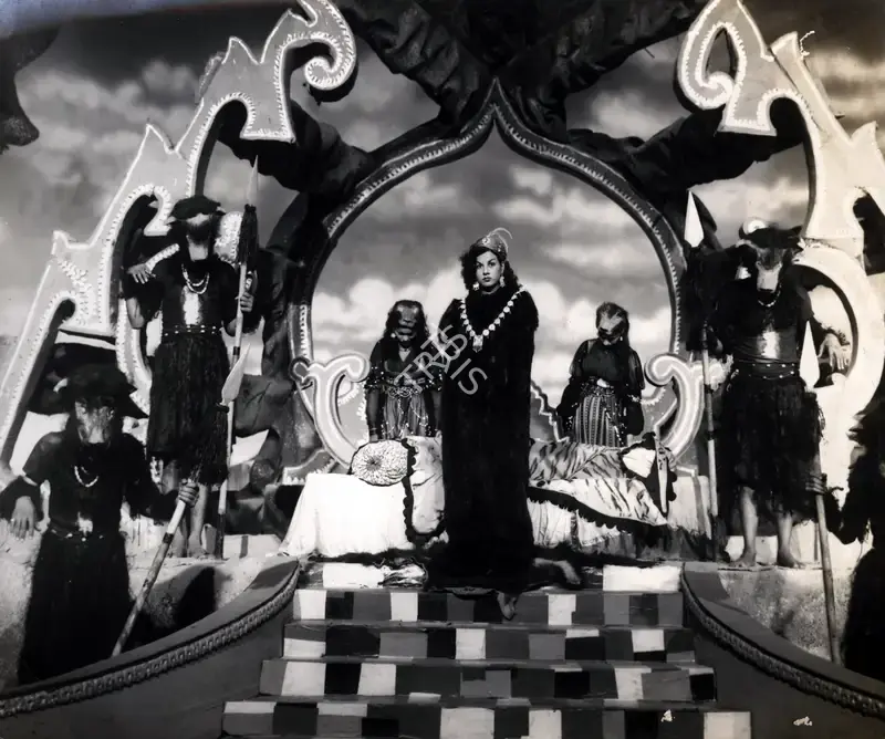 Anant Wadadeker (Cinematographer), Hatim Tai, 1956, Photographic Still