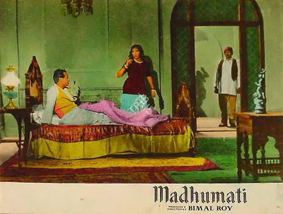 Dilip Gupta (Cinematographer), Madhumati, 1958, Lobby Card