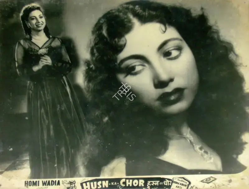 Homi Wadia (Producer), Husn Ka Chor, 1953, Lobby Card