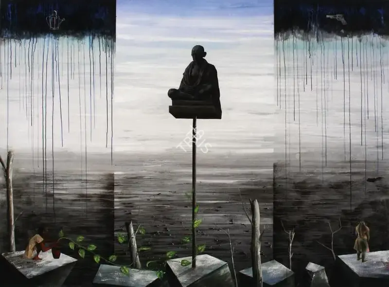 Sudhanshu Sutar (Artist), Untitled, 2008, Painting