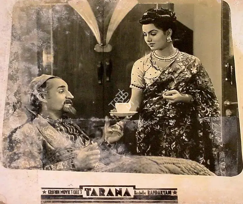 Ram Daryani (Director), Tarana, 1951, Lobby Card