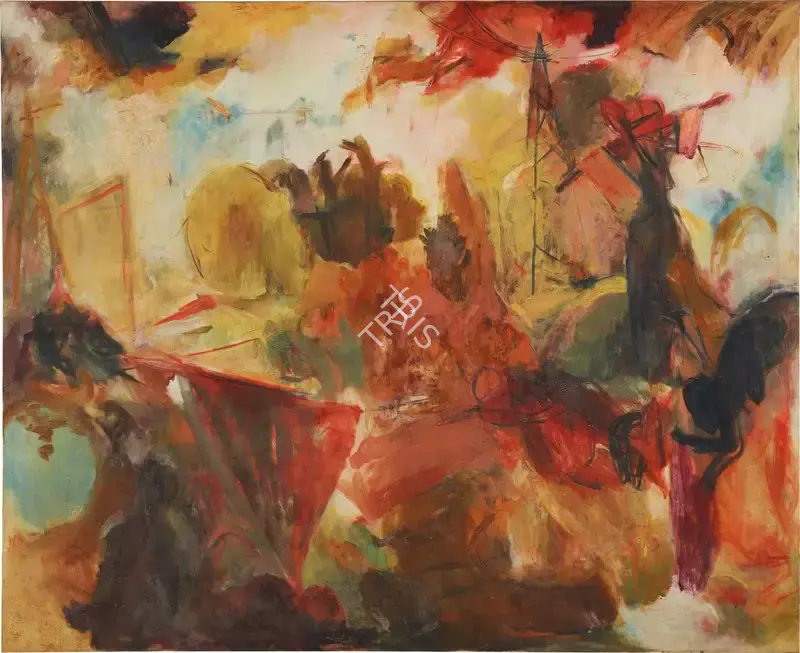Sheela Gowda (Artist), Untitled, 1989, Painting