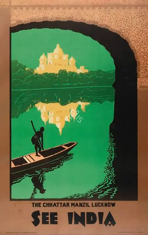 See India, Travel Publicity Related Art & Poster