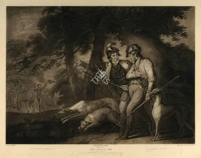 After John Opie (Artist), (Second part of) King Henry the Sixth, 1796, Aquatint