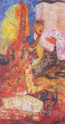 Krishen Khanna (Artist), Krishen Khanna, 2001, Solo Exhibition Invitation