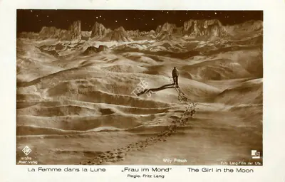 Curt Courant (Cinematographer), Woman in the Moon, 1929, Postcard