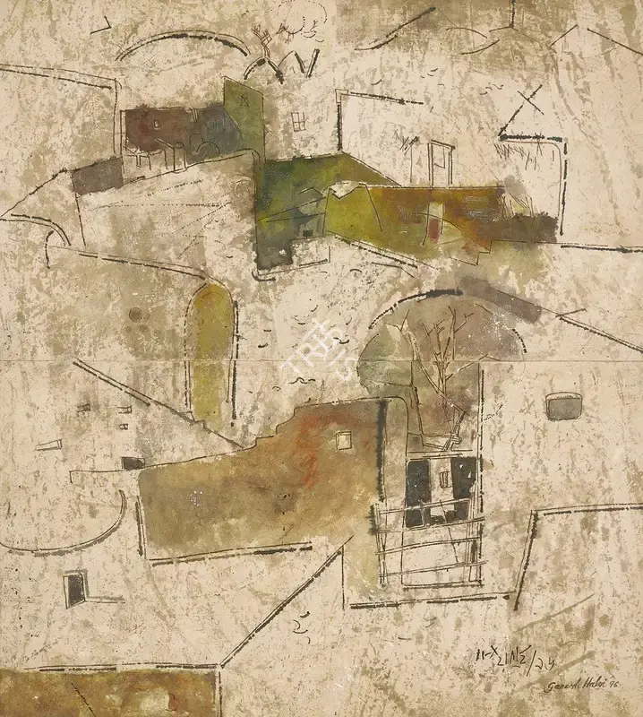 Ganesh&nbsp;Haloi (Artist), Untitled, 1996, Painting
