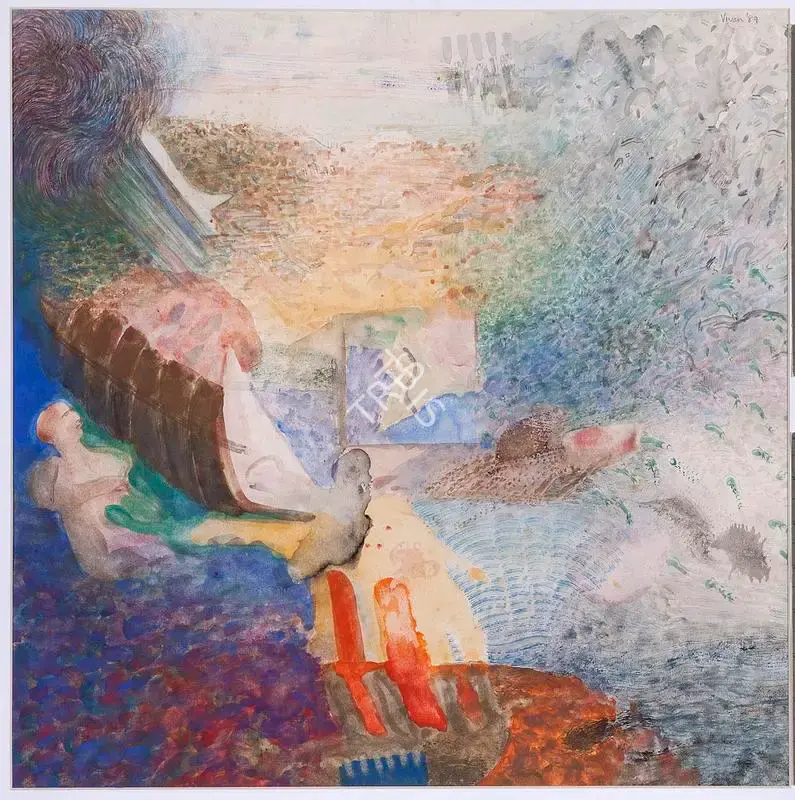 Sundaram, Vivan (Artist). Untitled, 1989 | Painting, Pr.Onl/15.03.18, 2018 · Prinseps