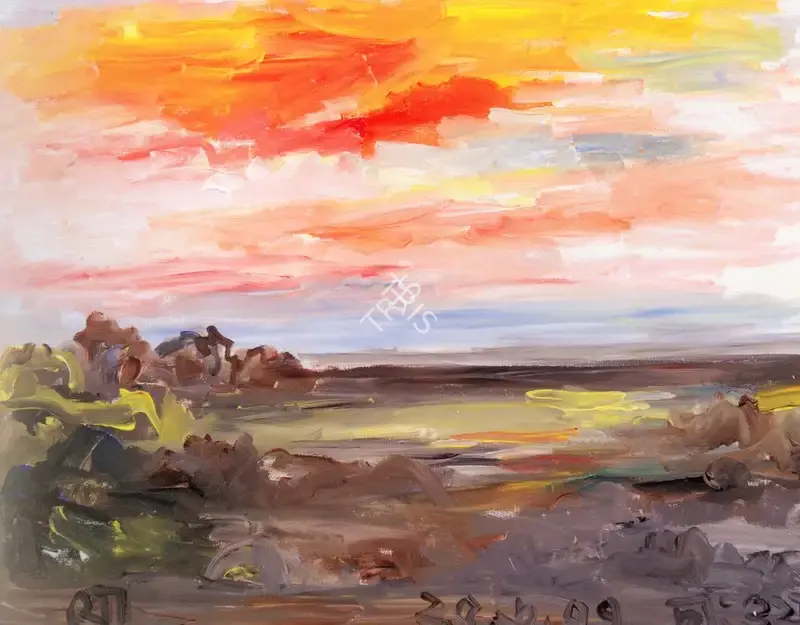 Jogen Chowdhury (Artist), Untitled, 2006, Painting