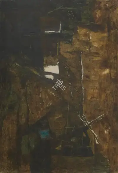 Ramkumar (Artist), Untitled, 1961, Painting