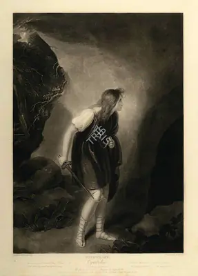 After R. Westall (Artist), Cymbeline, 1803, Aquatint