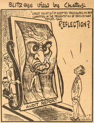 Basu Chatterjee (Cartoonist), Reflection ?, 1960, Cartoons