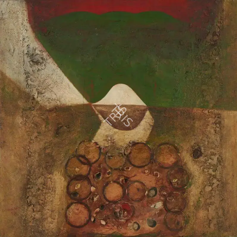 Sunil Das (Artist), Untitled, 1967, Painting