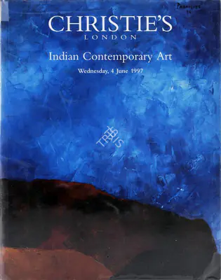 Christie's (Auction House), Indian Contemporary Art, 1997, Auction Catalogue