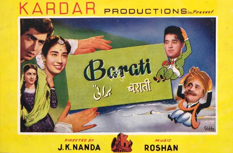 J.K. Nanda (Director), Barati, 1954, Song-Synopsis Booklet