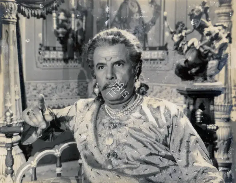 Sohrab Modi (Producer), Raj Hath, 1956, Photographic Still
