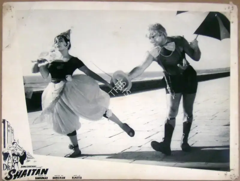 Ram Kumar (Producer), Dr Shaitan, 1960, Lobby Card
