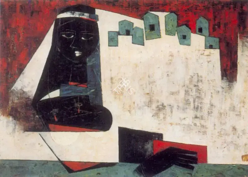 G.R. Santosh (Artist), Untitled, 1953, Painting