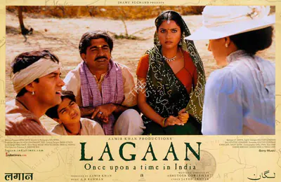 Aamir Khan (Producer), Lagaan, 2001, Lobby Card