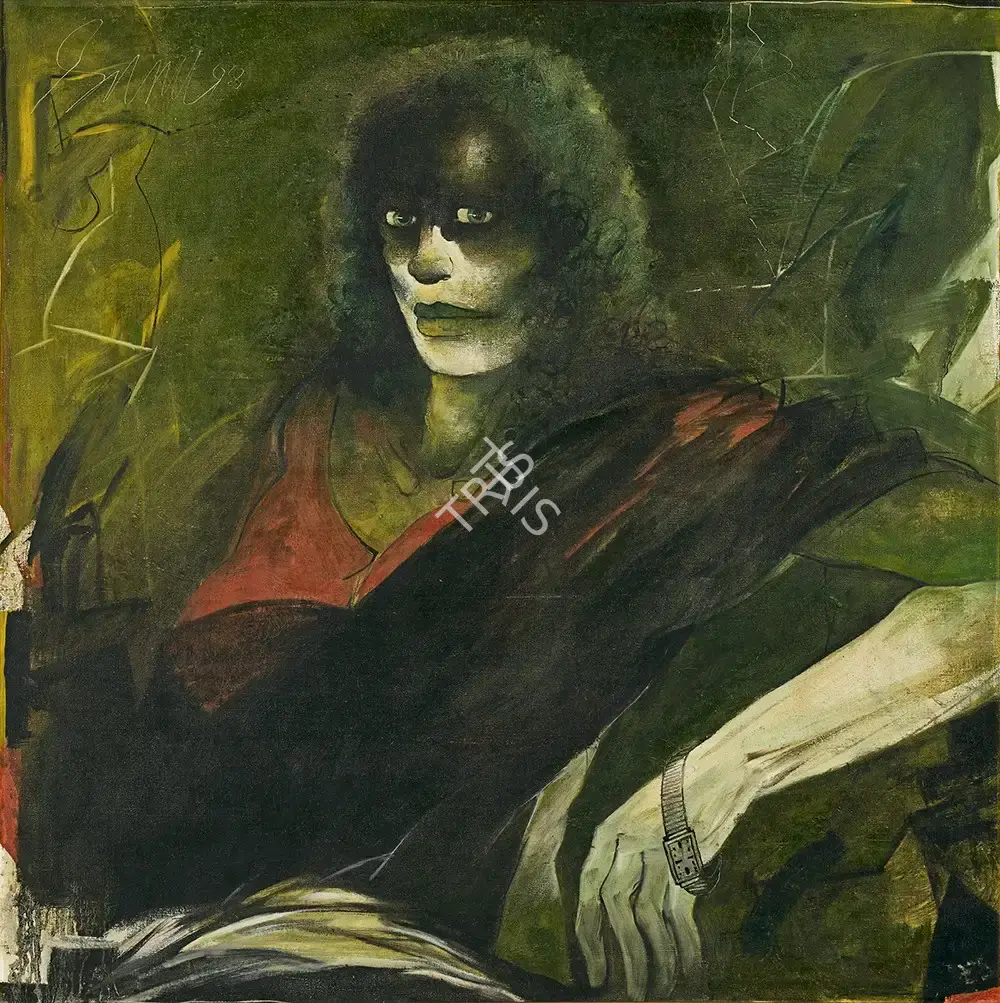 Das, Sunil (Artist). Untitled, 1998 | Painting, AG.Onl/03.05.22, 2022 · Asta Guru