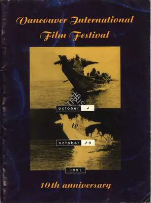 Sandra Banister (President), Vancouver International Film Festival, 1991, International Film Festival Catalogue