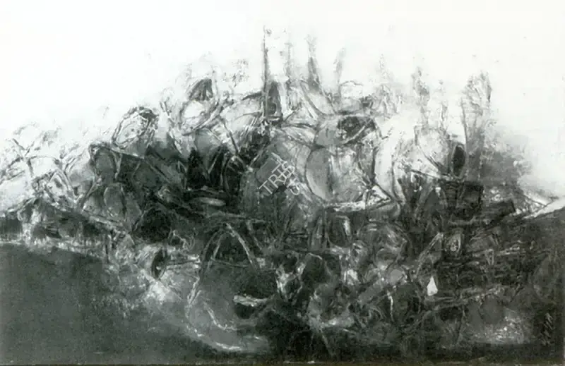 G.R. Santosh (Artist), Assemblage, 1962, Painting