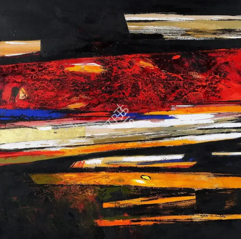 Sujata Bajaj (Artist), Peregrination, 2012, Painting